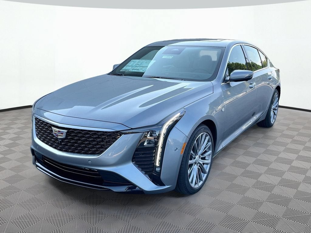 Argent Silver Metallic 2026 Cadillac CT5 Sedan Rear-Wheel Drive Automatic