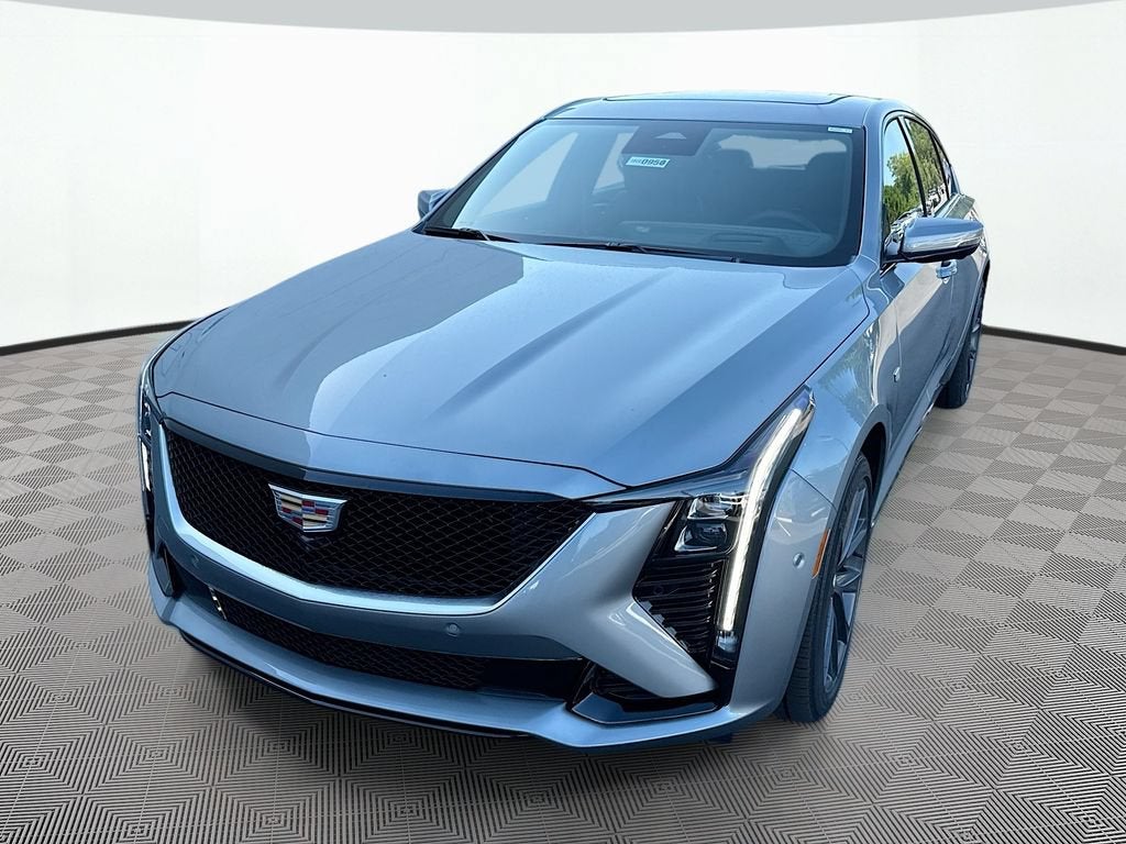 Argent Silver Metallic 2026 Cadillac CT5 Sedan All-Wheel Drive Automatic