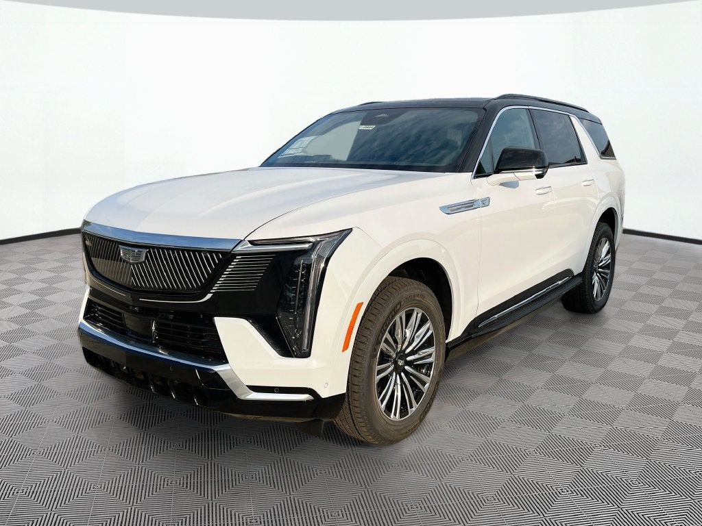 Vibrant White Tricoat 2026 Cadillac Escalade IQL SUV / Crossover All-Wheel Drive Automatic