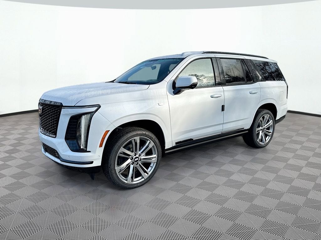 Vibrant White Tricoat 2026 Cadillac Escalade Sport 4WD SUV / Crossover Four-Wheel Drive Automatic