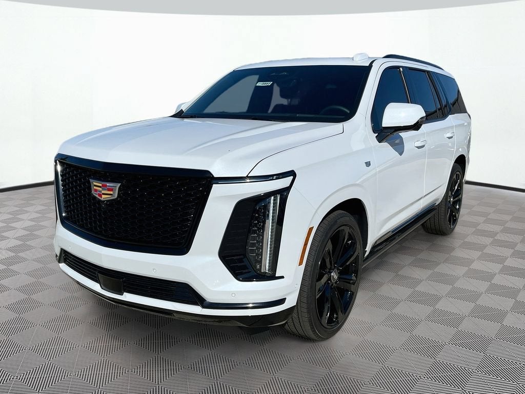 Vibrant White Tricoat 2026 Cadillac Escalade SUV / Crossover Four-Wheel Drive Automatic