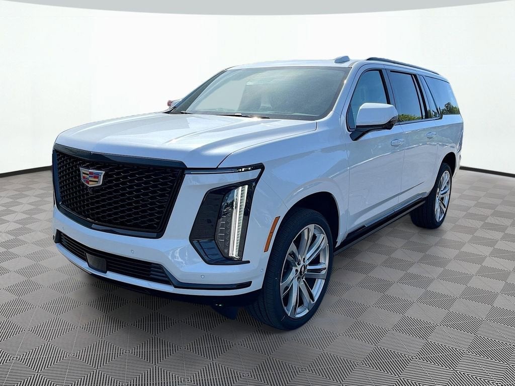 Vibrant White Tricoat 2026 Cadillac Escalade ESV Sport 4WD SUV / Crossover Four-Wheel Drive Automatic