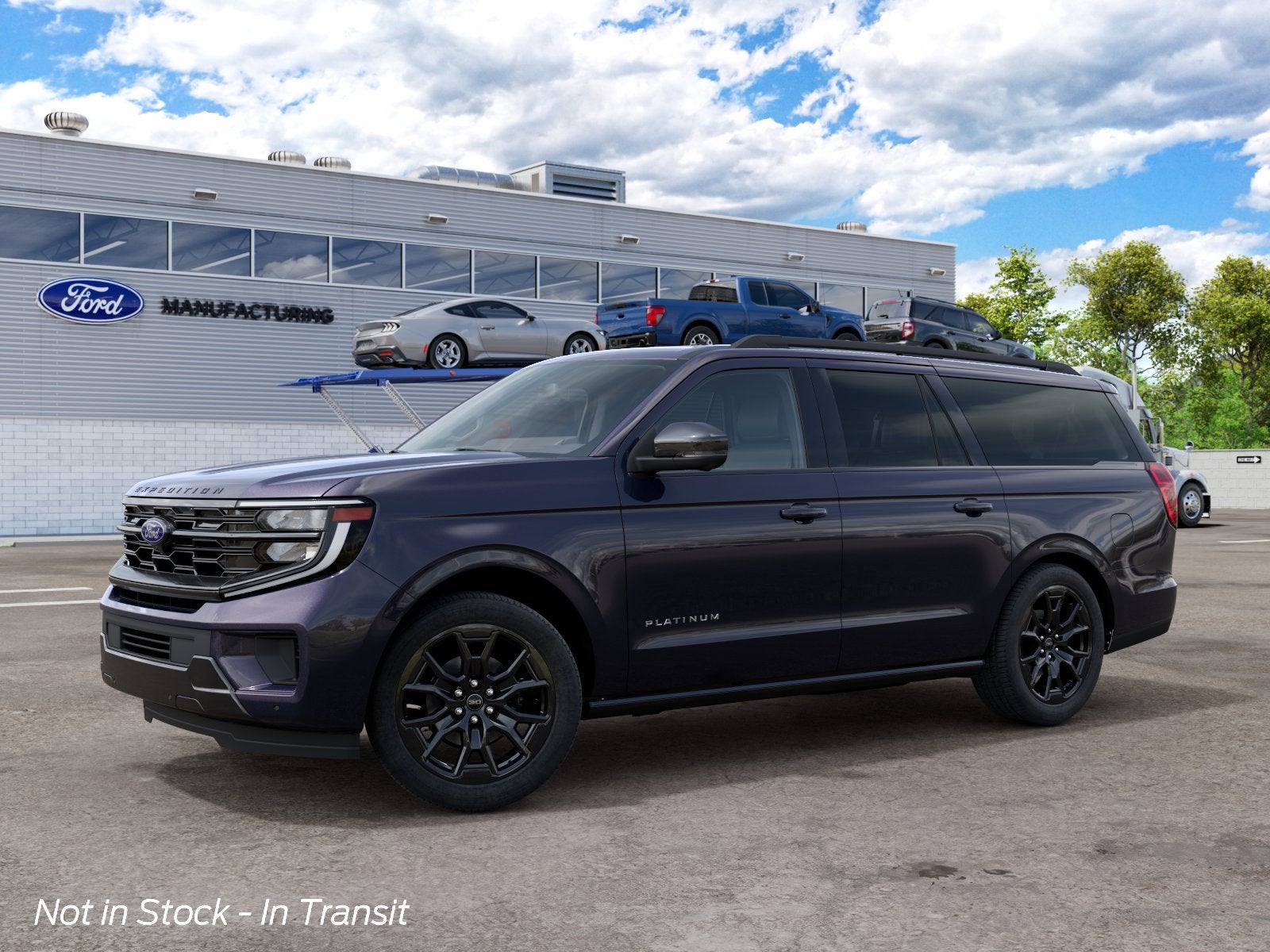 Blue Ember Metallic 2027 Ford Expedition SUV / Crossover Four-Wheel Drive Automatic