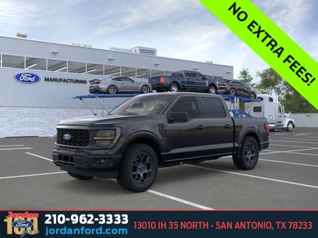 Agate Black Metallic 2026 Ford F-150 Pickup Truck Four-Wheel Drive Automatic