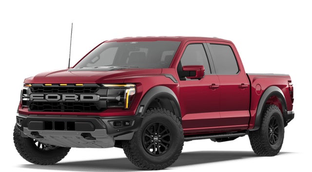 Ruby Red Metallic Tinted Clearcoat 2026 Ford F-150 Pickup Truck Four-Wheel Drive Automatic