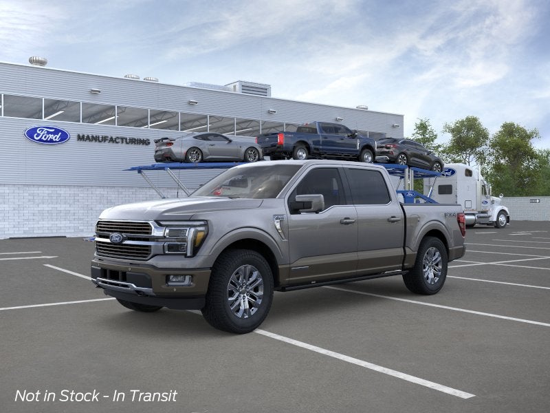 Carbonized Gray Metallic 2026 Ford F-150 King Ranch SuperCrew 4WD Pickup Truck Four-Wheel Drive Automatic