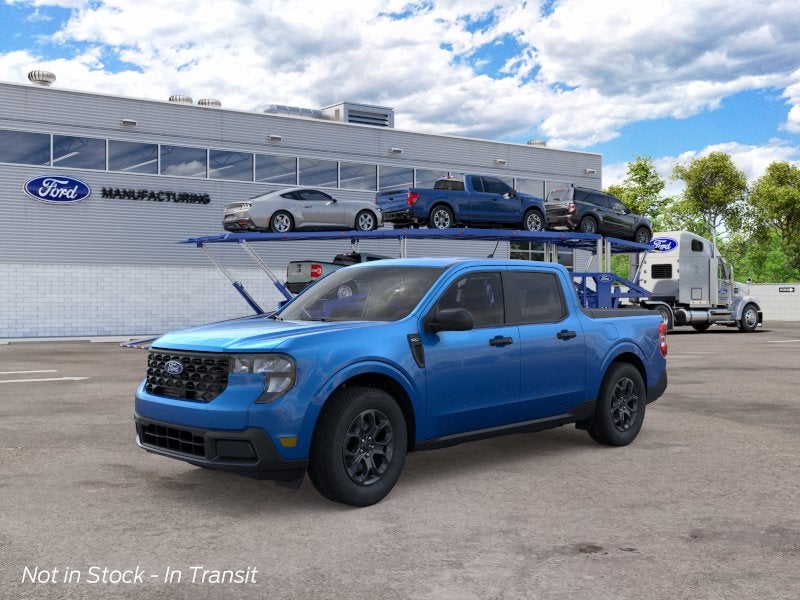 Velocity Blue 2026 Ford Maverick Pickup Truck Front-Wheel Drive Continuously Variable Transmission