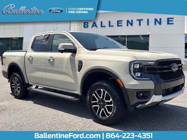Desert Sand 2025 Ford Ranger Pickup Truck Four-Wheel Drive Automatic