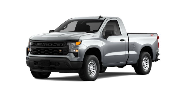 Sterling Gray Metallic 2026 Chevrolet Silverado 1500 Pickup Truck Four-Wheel Drive Automatic