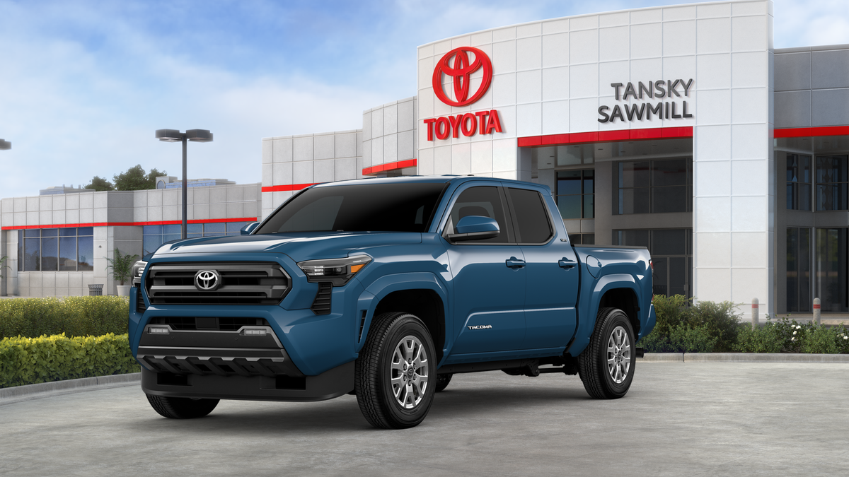 Heritage Blue 2026 Toyota Tacoma Pickup Truck Four-Wheel Drive 8-Speed Automatic