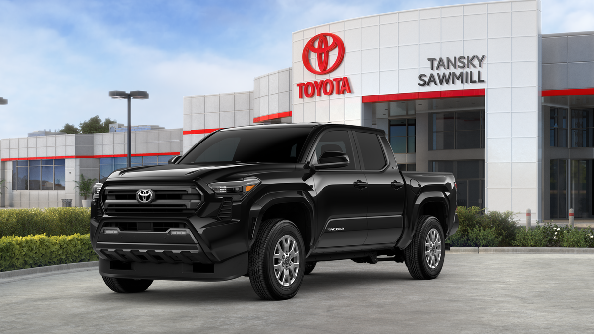 Black 2026 Toyota Tacoma Pickup Truck Four-Wheel Drive 8-Speed Automatic