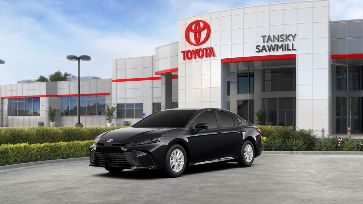 Midnight Black Metallic 2027 Toyota Camry Sedan Front-Wheel Drive Continuously Variable Transmission
