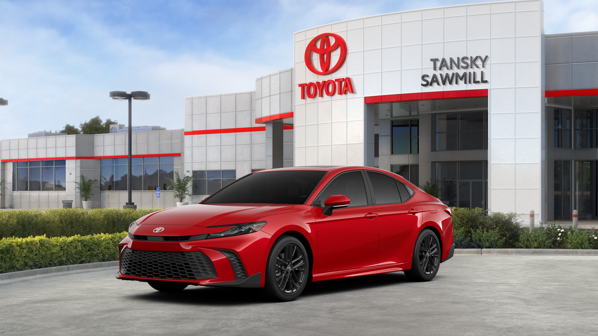 Supersonic Red [Extra_Cost_Color] 2026 Toyota Camry Sedan All-Wheel Drive Continuously Variable Transmission