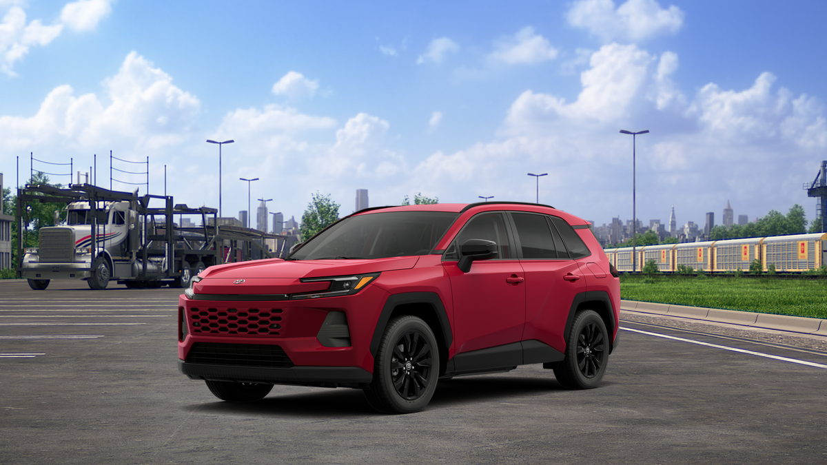 Red (Ruby Flare Pearl [Extra_Cost_Color]) 2026 Toyota RAV4 SUV / Crossover All-Wheel Drive Continuously Variable Transmission
