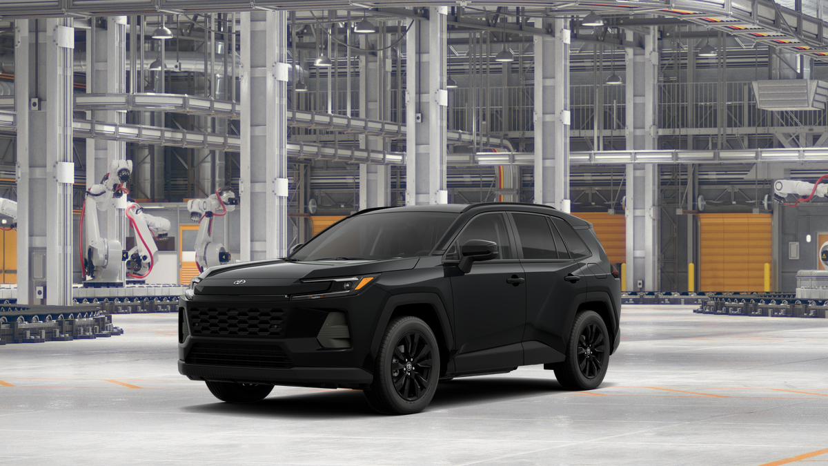 Midnight Black Metallic 2026 Toyota RAV4 SUV / Crossover All-Wheel Drive Continuously Variable Transmission