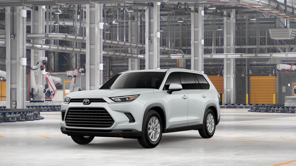 Wind Chill Pearl [Extra_Cost_Color] 2026 Toyota Grand Highlander Hybrid SUV / Crossover All-Wheel Drive Continuously Variable Transmission