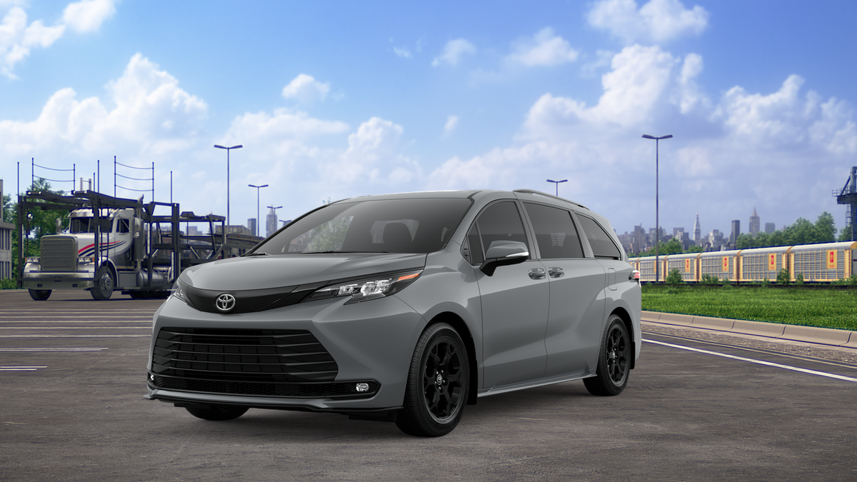Cement 2026 Toyota Sienna Minivan All-Wheel Drive Continuously Variable Transmission