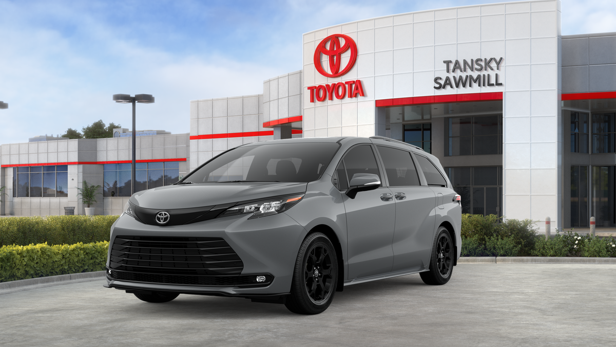 Cement 2026 Toyota Sienna Minivan All-Wheel Drive Continuously Variable Transmission