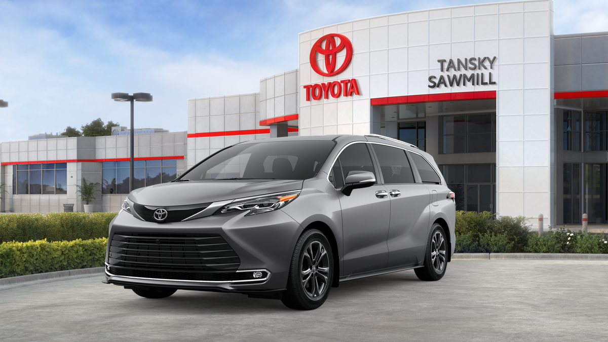Heavy Metal [Extra_Cost_Color] 2026 Toyota Sienna Minivan All-Wheel Drive Continuously Variable Transmission