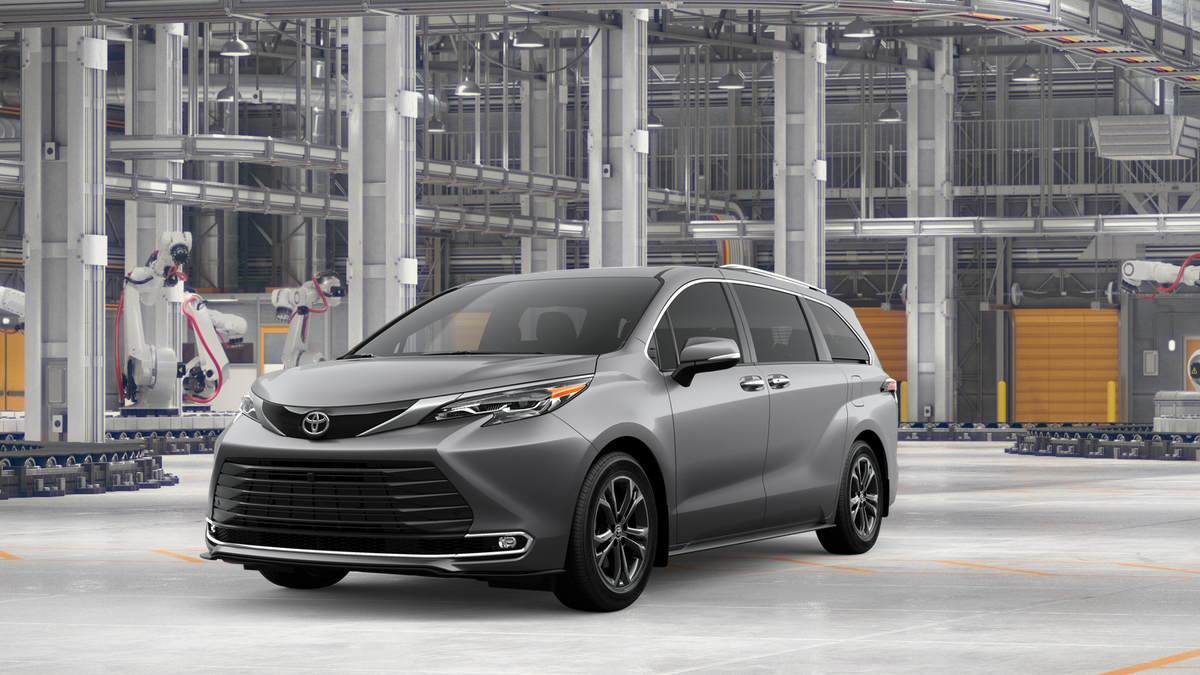 Heavy Metal [Extra_Cost_Color] 2026 Toyota Sienna Minivan All-Wheel Drive Continuously Variable Transmission