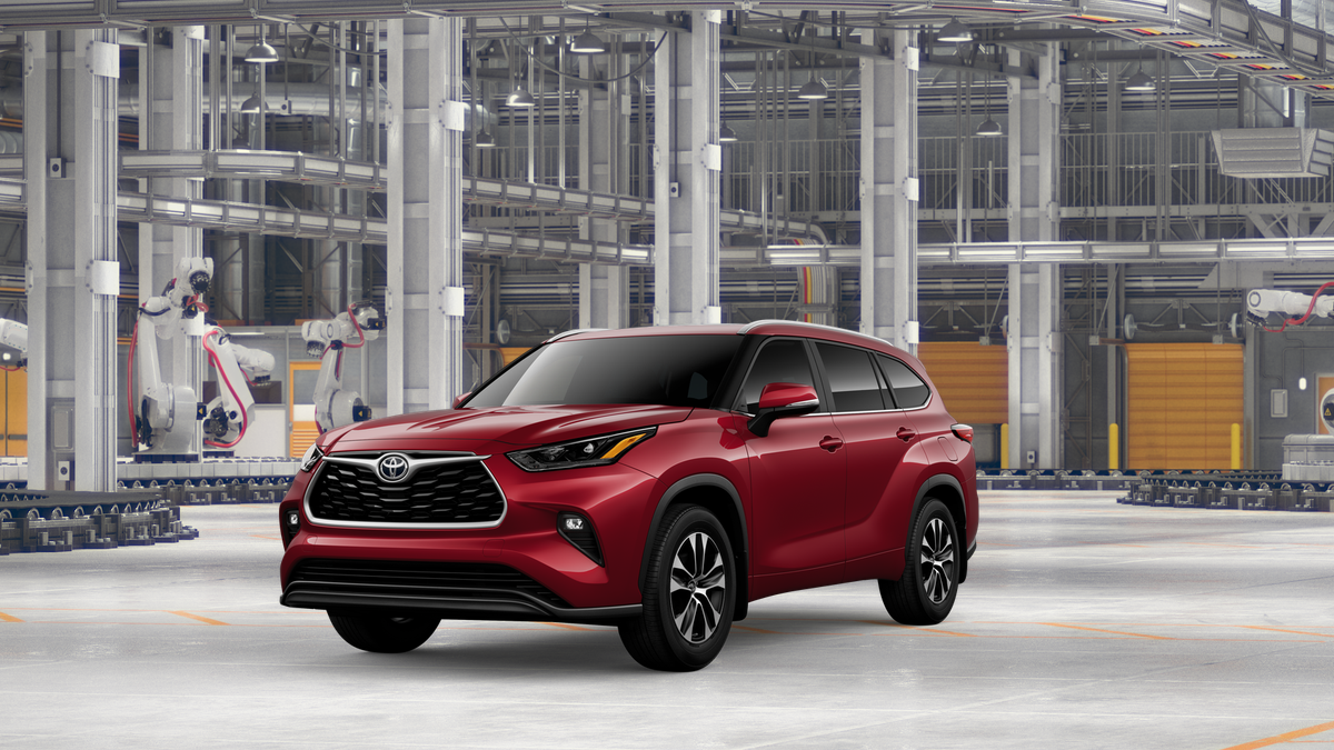 Red (Ruby Flare Pearl [Extra_Cost_Color]) 2026 Toyota Highlander SUV / Crossover All-Wheel Drive 8-Speed Dual Clutch