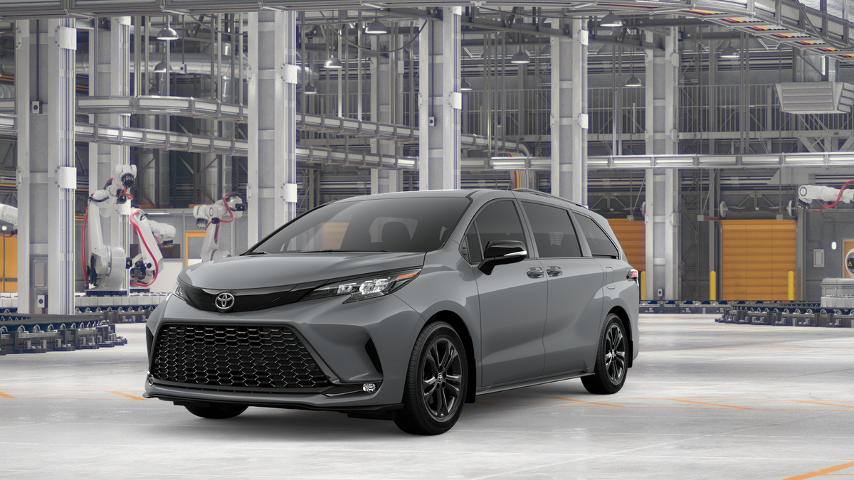 Cement 2026 Toyota Sienna Minivan All-Wheel Drive Continuously Variable Transmission
