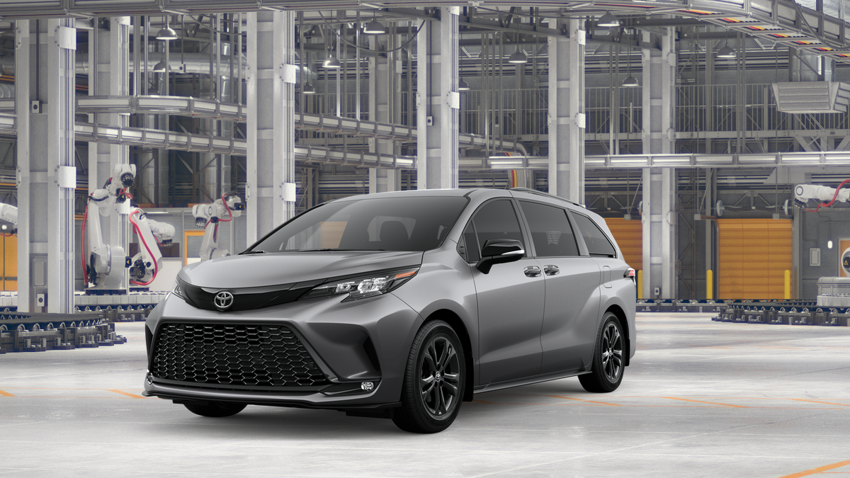 Heavy Metal [Extra_Cost_Color] 2026 Toyota Sienna Minivan All-Wheel Drive Continuously Variable Transmission