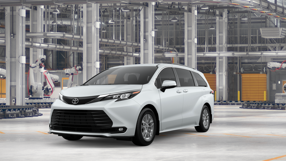 Wind Chill Pearl [Extra_Cost_Color] 2026 Toyota Sienna Minivan All-Wheel Drive Continuously Variable Transmission