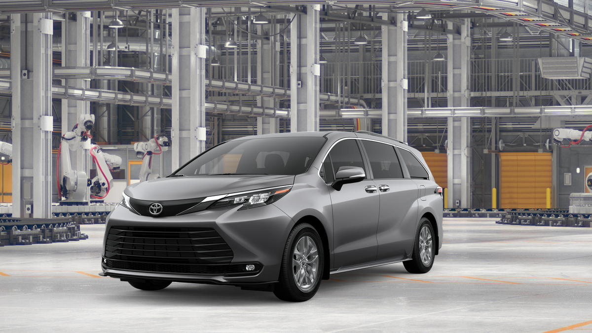 Heavy Metal [Extra_Cost_Color] 2026 Toyota Sienna Minivan All-Wheel Drive Continuously Variable Transmission