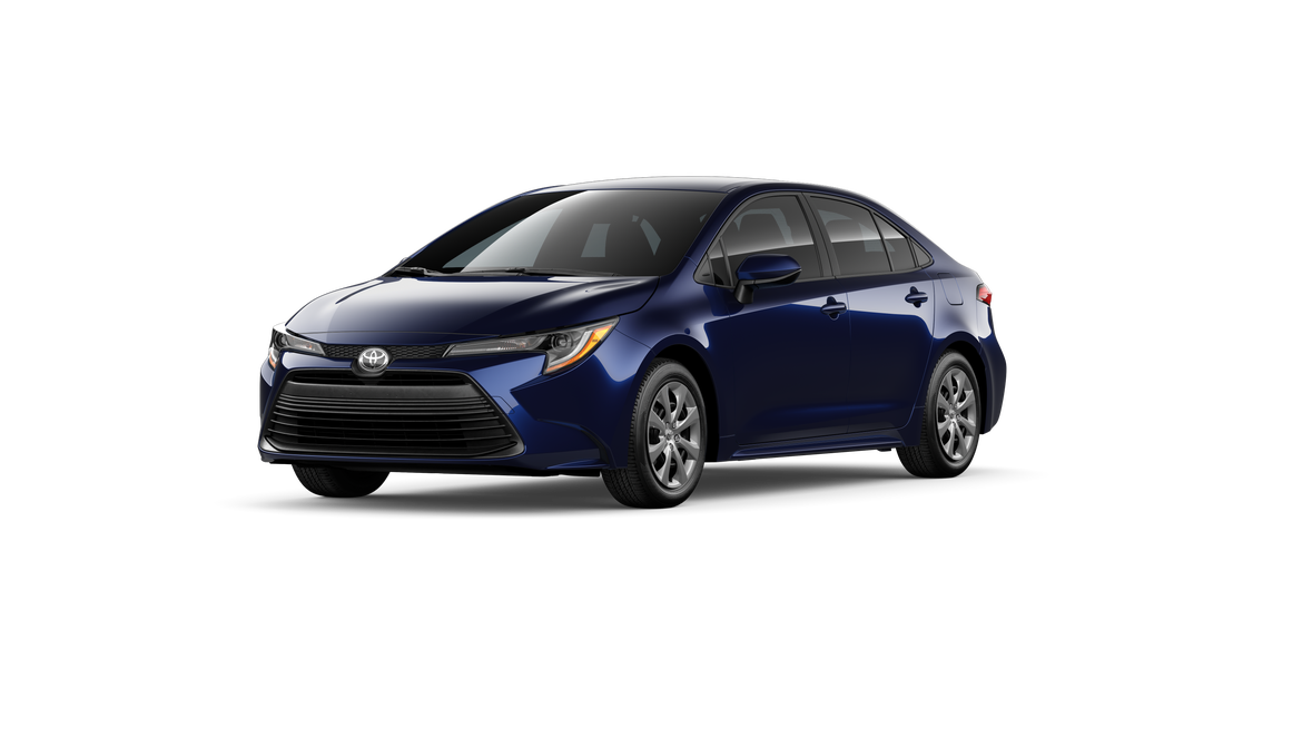 Blueprint 2027 Toyota Corolla Sedan Front-Wheel Drive Continuously Variable Transmission