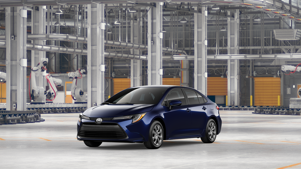 Blueprint 2026 Toyota Corolla Sedan Front-Wheel Drive Continuously Variable Transmission
