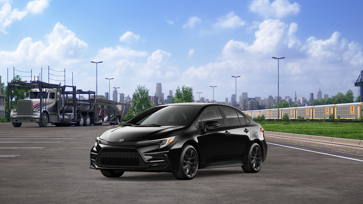 Midnight Black Metallic 2026 Toyota Corolla Sedan Front-Wheel Drive Continuously Variable Transmission