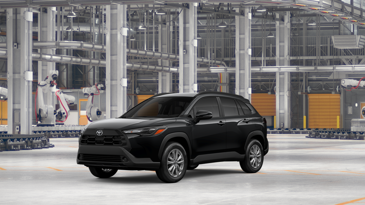 Jet Black 2026 Toyota Corolla Cross SUV / Crossover All-Wheel Drive Continuously Variable Transmission