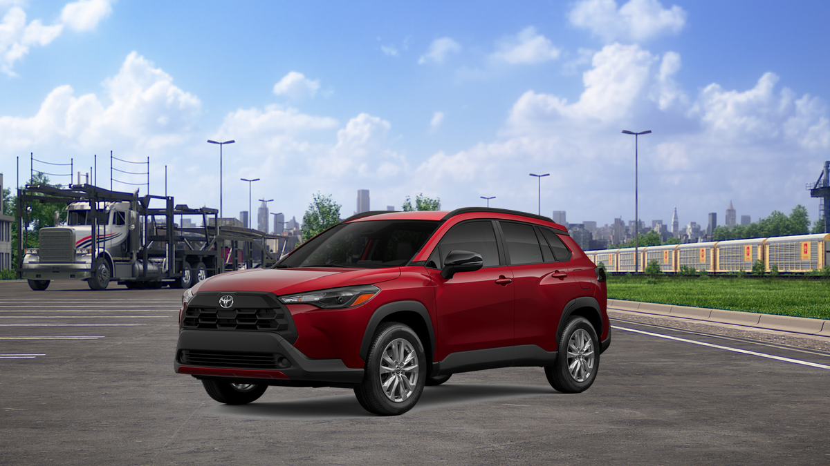 Soul Red Crystal [Soul_Red] [Extra_Cost_Color] 2026 Toyota Corolla Cross SUV / Crossover All-Wheel Drive Continuously Variable Transmission