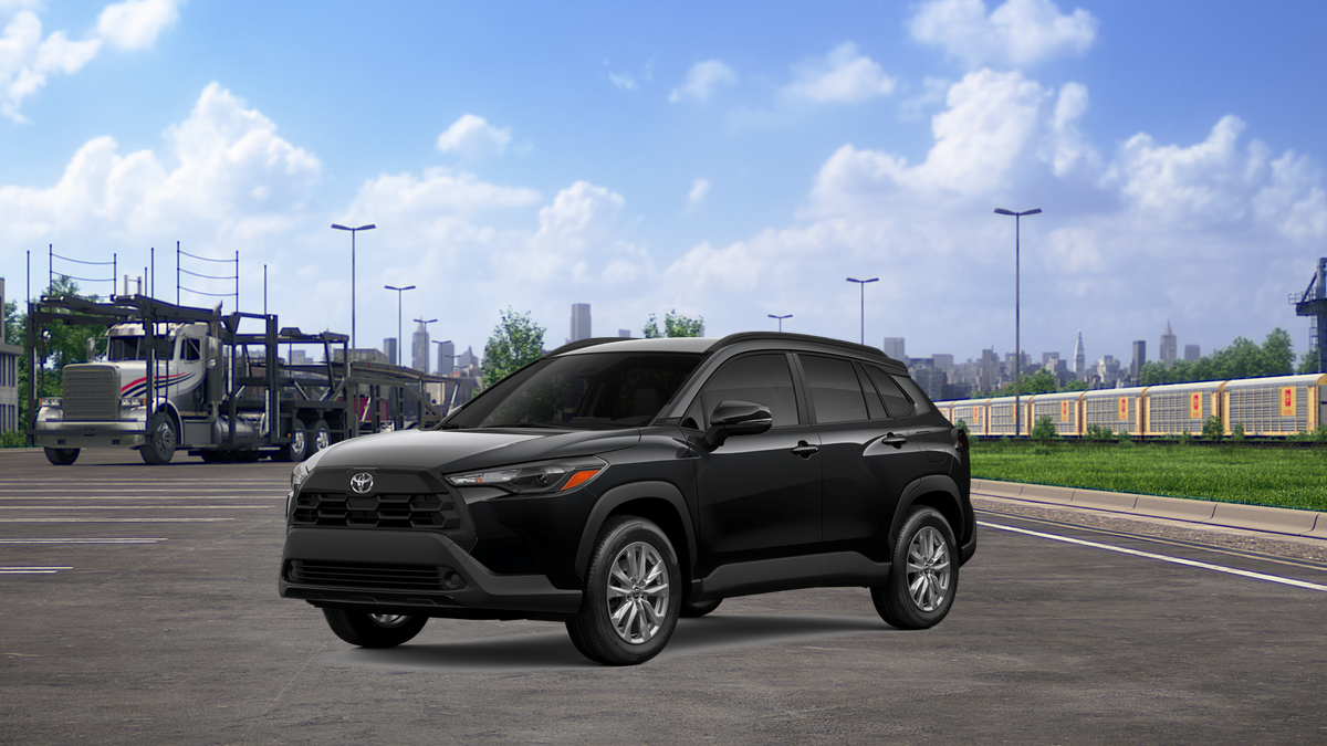 Jet Black 2026 Toyota Corolla Cross SUV / Crossover All-Wheel Drive Continuously Variable Transmission