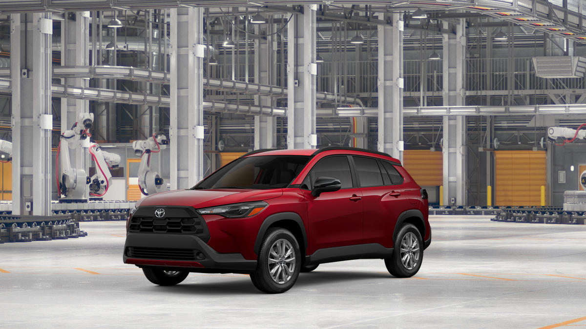 Soul Red Crystal [Soul_Red] [Extra_Cost_Color] 2026 Toyota Corolla Cross SUV / Crossover All-Wheel Drive Continuously Variable Transmission