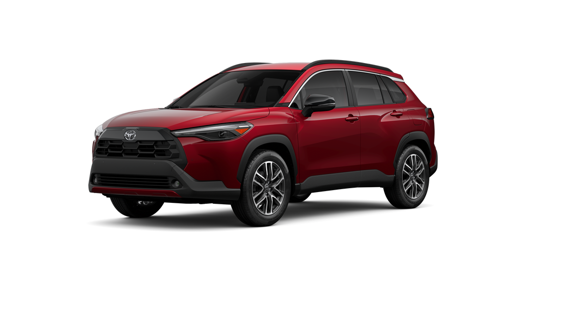 Soul Red Crystal [Soul_Red] [Extra_Cost_Color] 2026 Toyota Corolla Cross SUV / Crossover All-Wheel Drive Continuously Variable Transmission