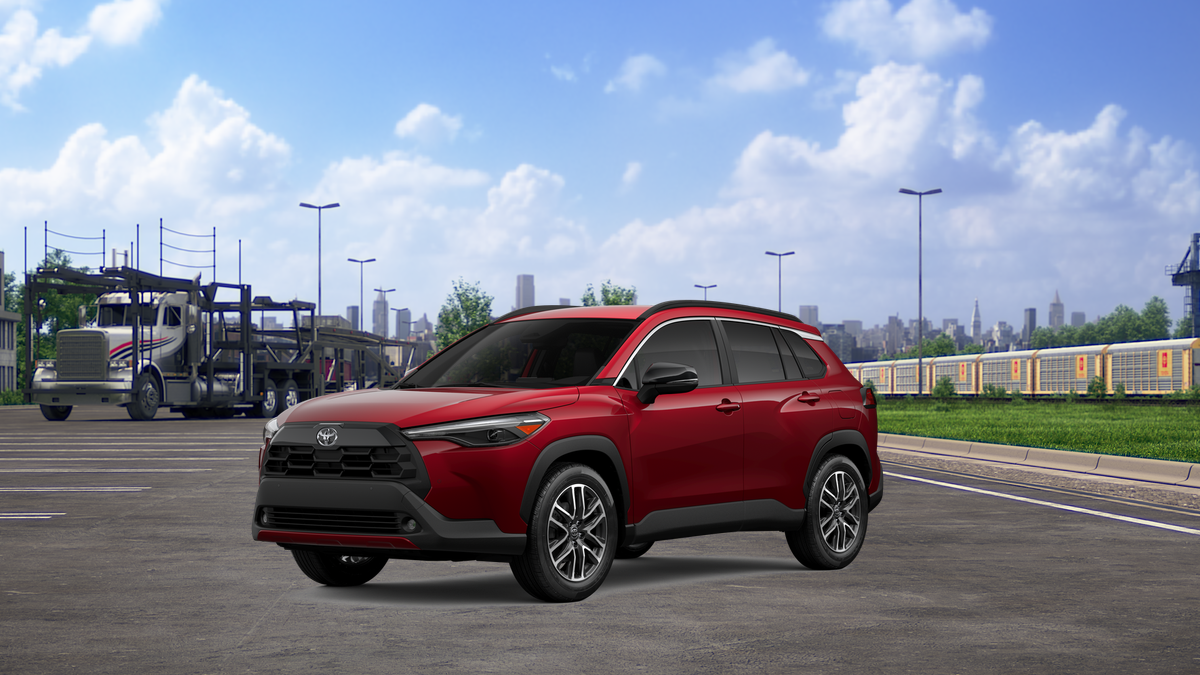 Soul Red Crystal [Soul_Red] [Extra_Cost_Color] 2026 Toyota Corolla Cross SUV / Crossover All-Wheel Drive Continuously Variable Transmission