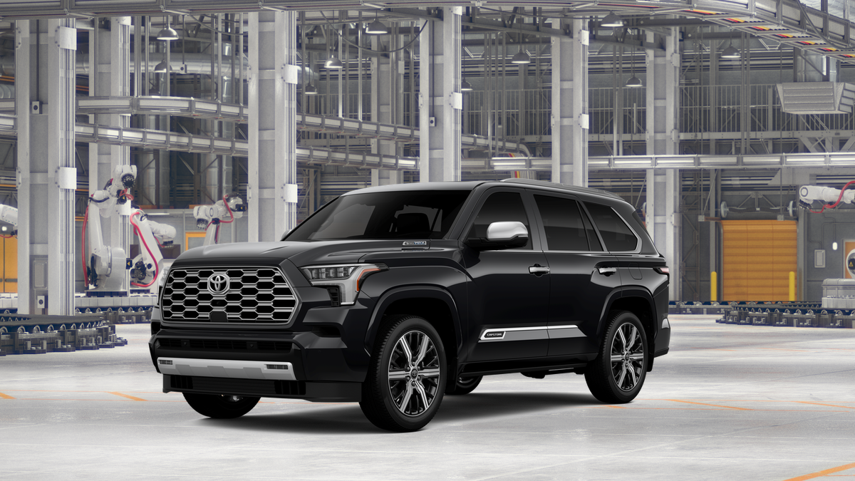 Midnight Black Metallic 2026 Toyota Sequoia SUV / Crossover Four-Wheel Drive Automatic