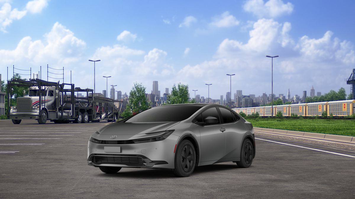 Guardian Gray 2027 Toyota Prius Hatchback Front-Wheel Drive Continuously Variable Transmission