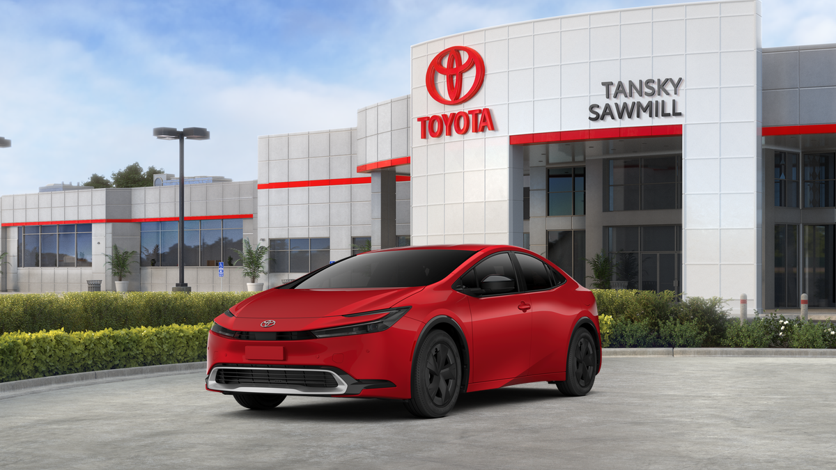Supersonic Red [Extra_Cost_Color] 2027 Toyota Prius Plug-In Hybrid Hatchback Front-Wheel Drive Continuously Variable Transmission