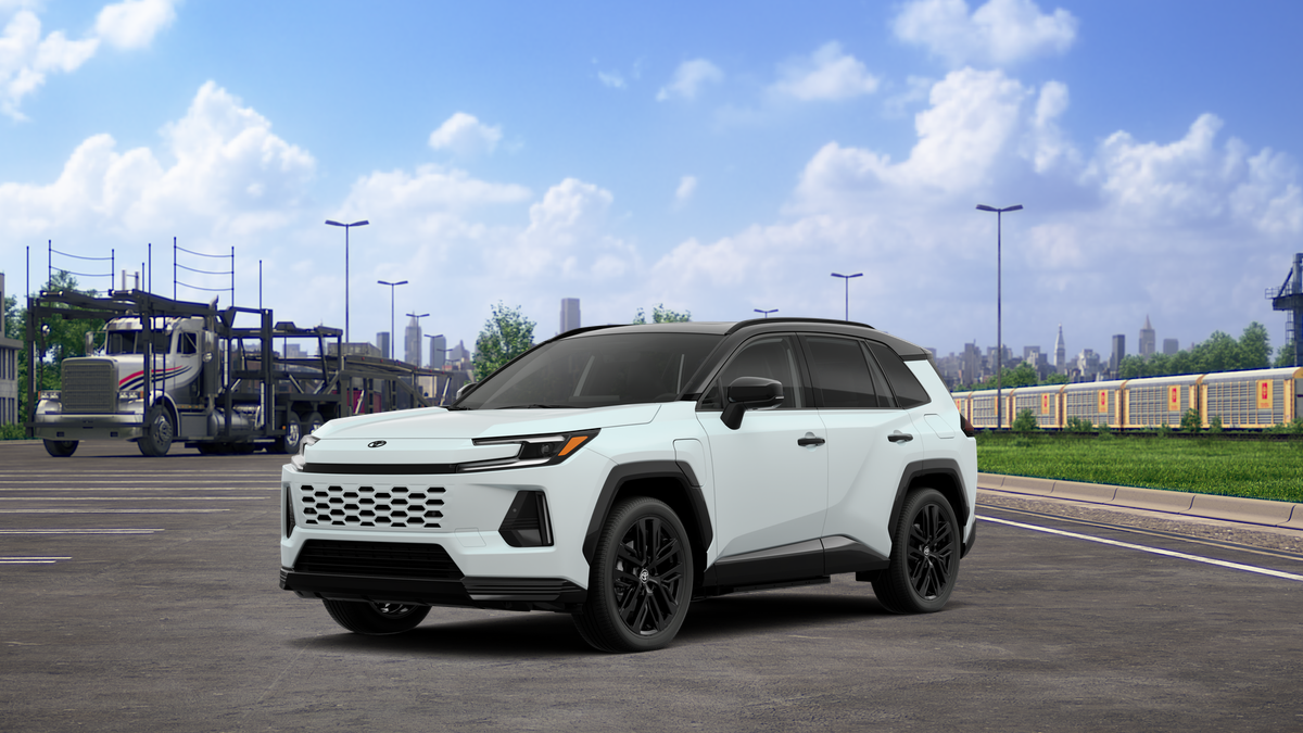 Wind Chill Pearl With Midnight Black Metallic Roof 2026 Toyota RAV4 Plug-in Hybrid SUV / Crossover  Continuously Variable Transmission