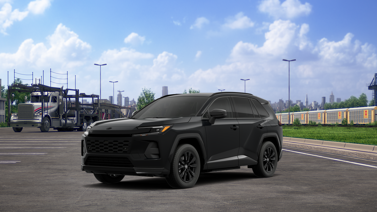 Midnight Black Metallic 2026 Toyota RAV4 Plug-in Hybrid SUV / Crossover  Continuously Variable Transmission