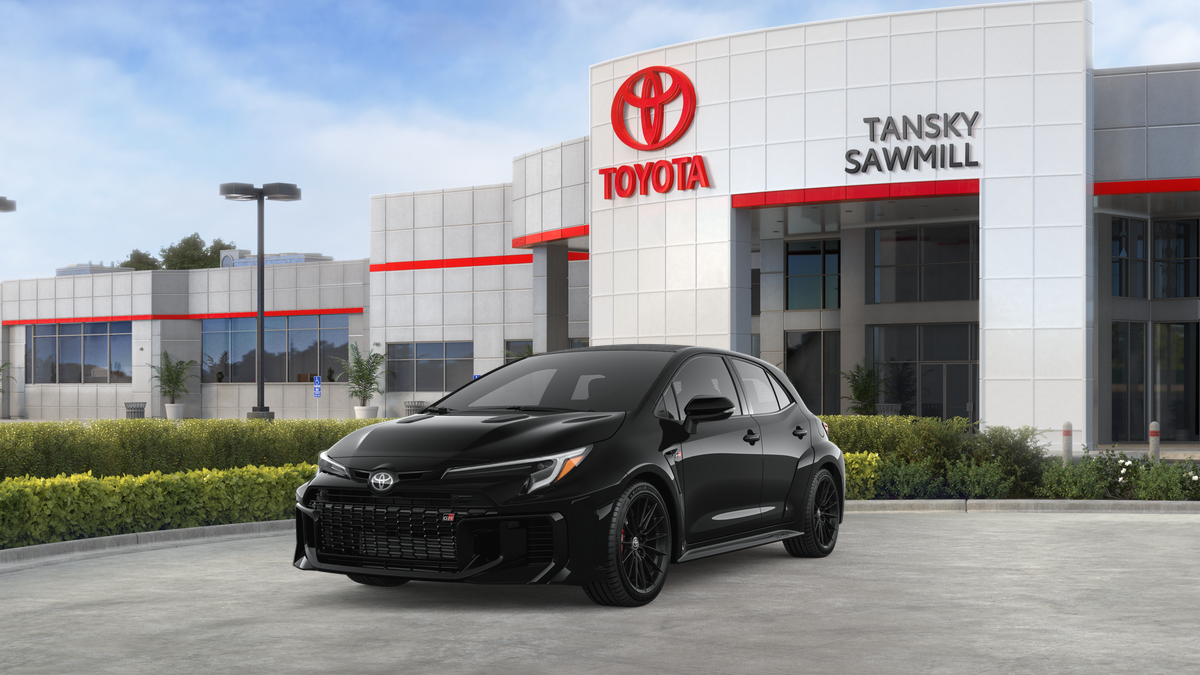 Black 2026 Toyota GR Corolla Hatchback All-Wheel Drive 8-Speed Dual Clutch