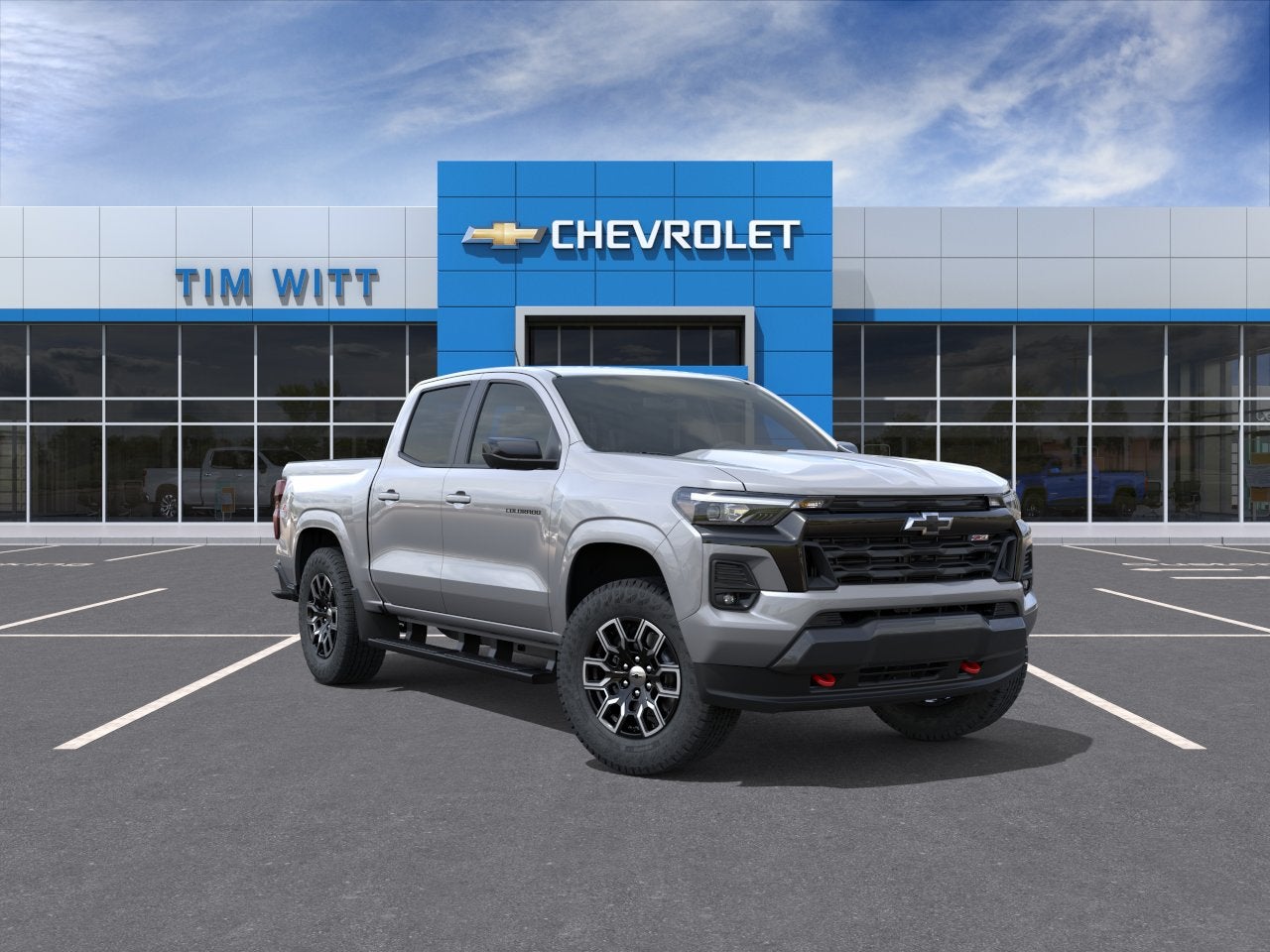 Sterling Gray Metallic 2026 Chevrolet Colorado Pickup Truck Four-Wheel Drive Automatic