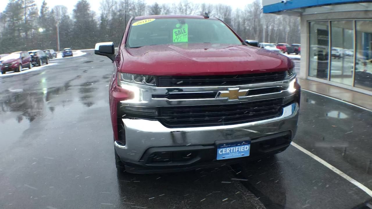 Cherry Red Tintcoat 2021 Chevrolet Silverado 1500 Pickup Truck Four-Wheel Drive Automatic