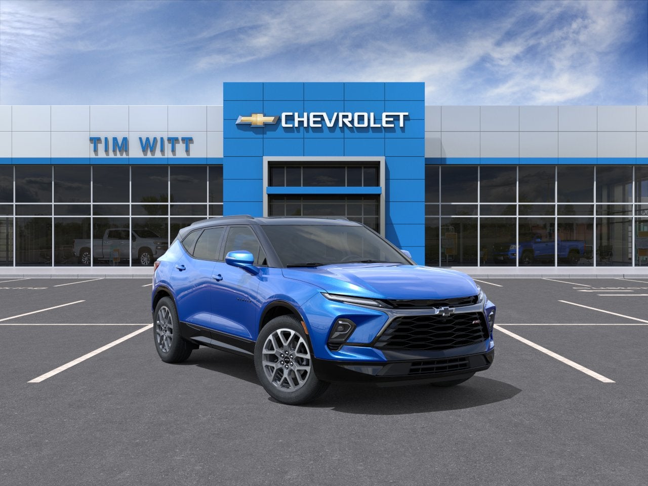 Riptide Blue Metallic 2026 Chevrolet Blazer SUV / Crossover All-Wheel Drive Automatic