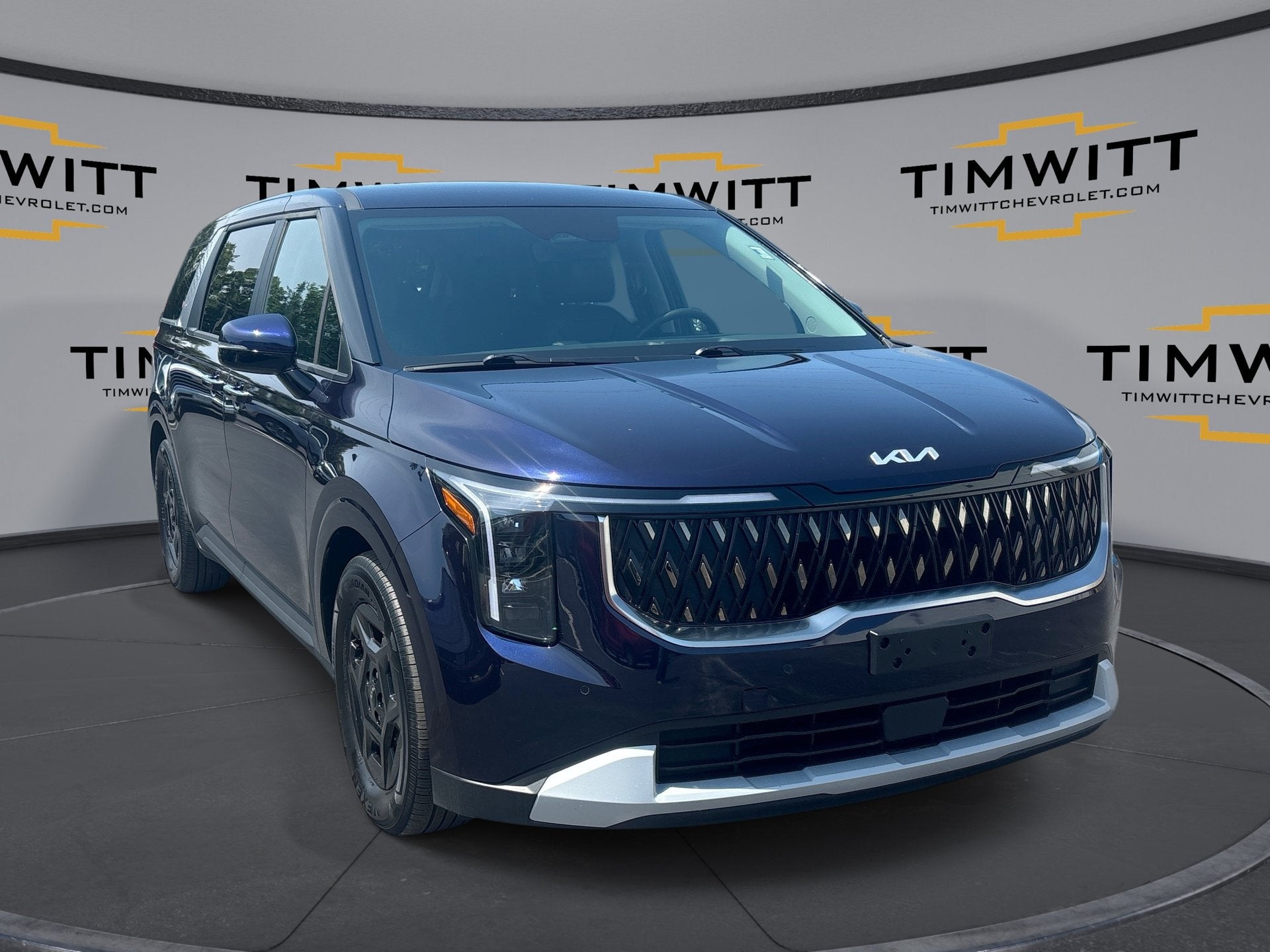 Blue 2026 Kia Carnival Minivan Front-Wheel Drive Automatic