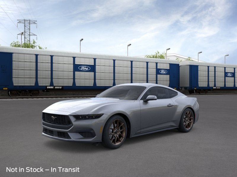 Carbonized Gray Metallic 2026 Ford Mustang EcoBoost Fastback RWD Coupe Rear-Wheel Drive Automatic