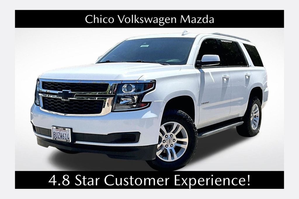 Summit White 2019 Chevrolet Tahoe SUV / Crossover Four-Wheel Drive 6-Speed Automatic Overdrive
